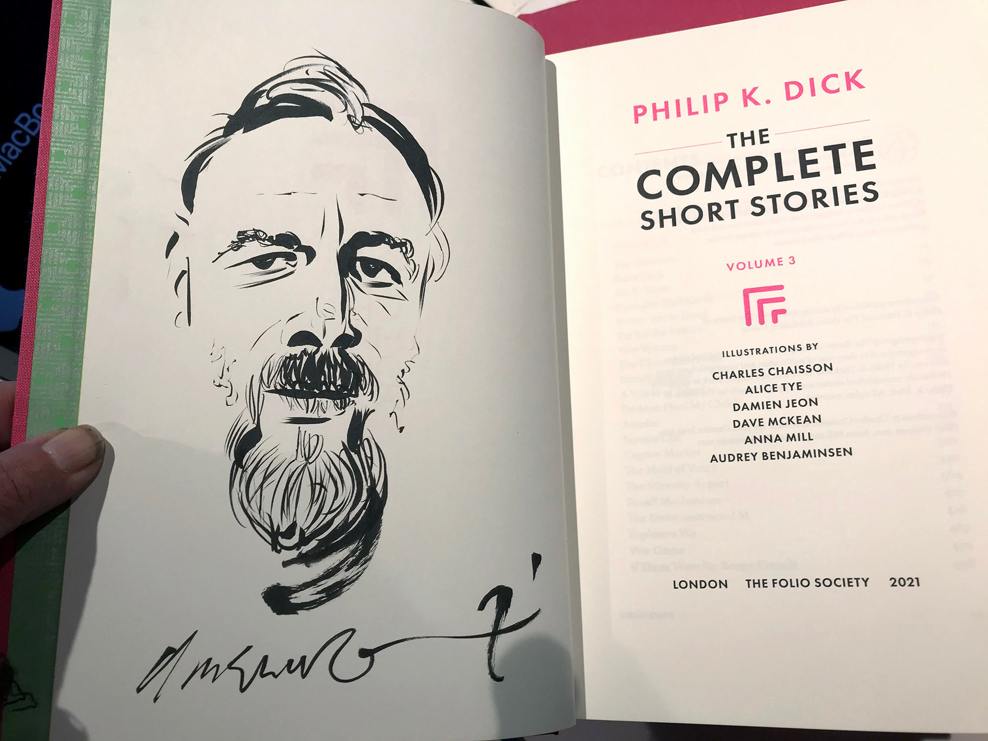 Philip K Dick The Complete Short Stories Limited Folio Society Edition Signed X 4
