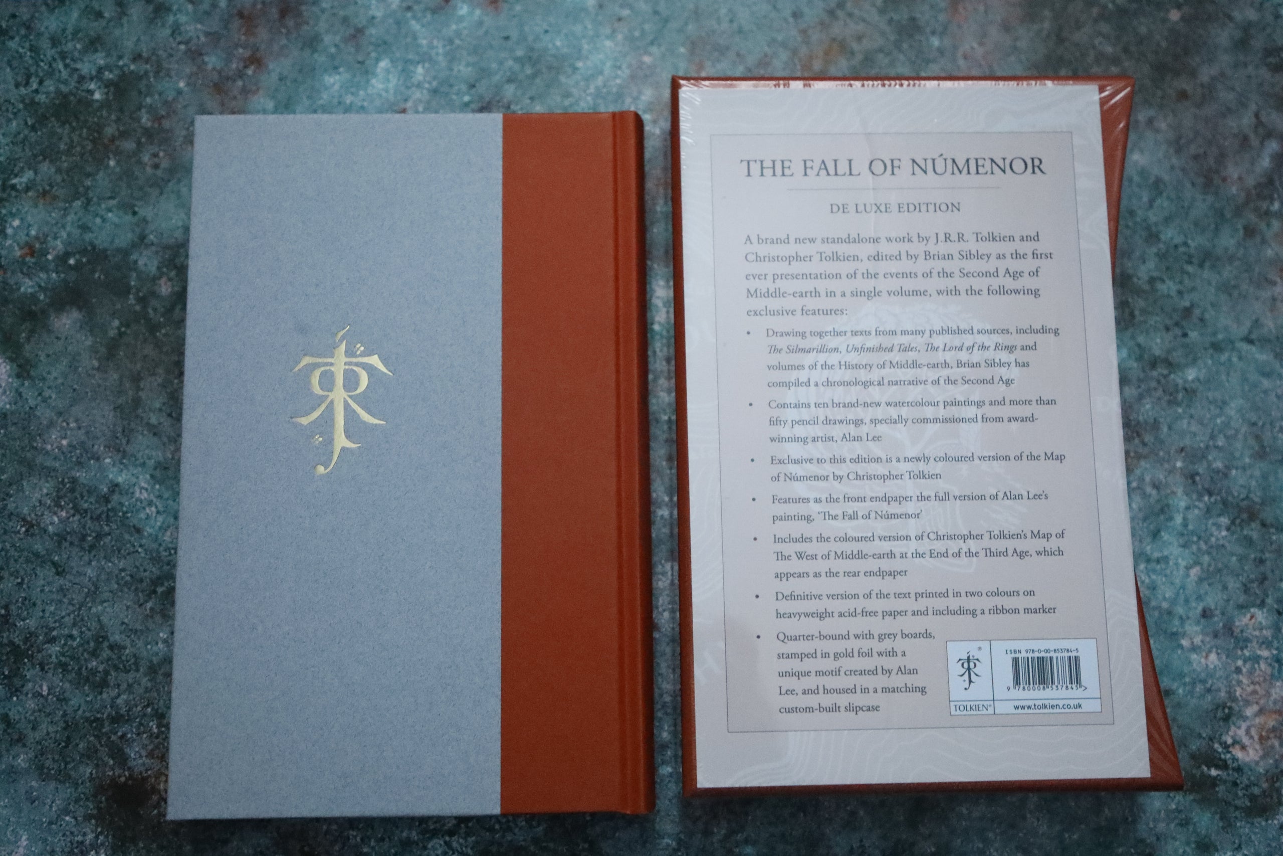 jrr-tolkien-the-fall-of-numenor-deluxe-signed-by-alan-lee-and-dated-first-edition